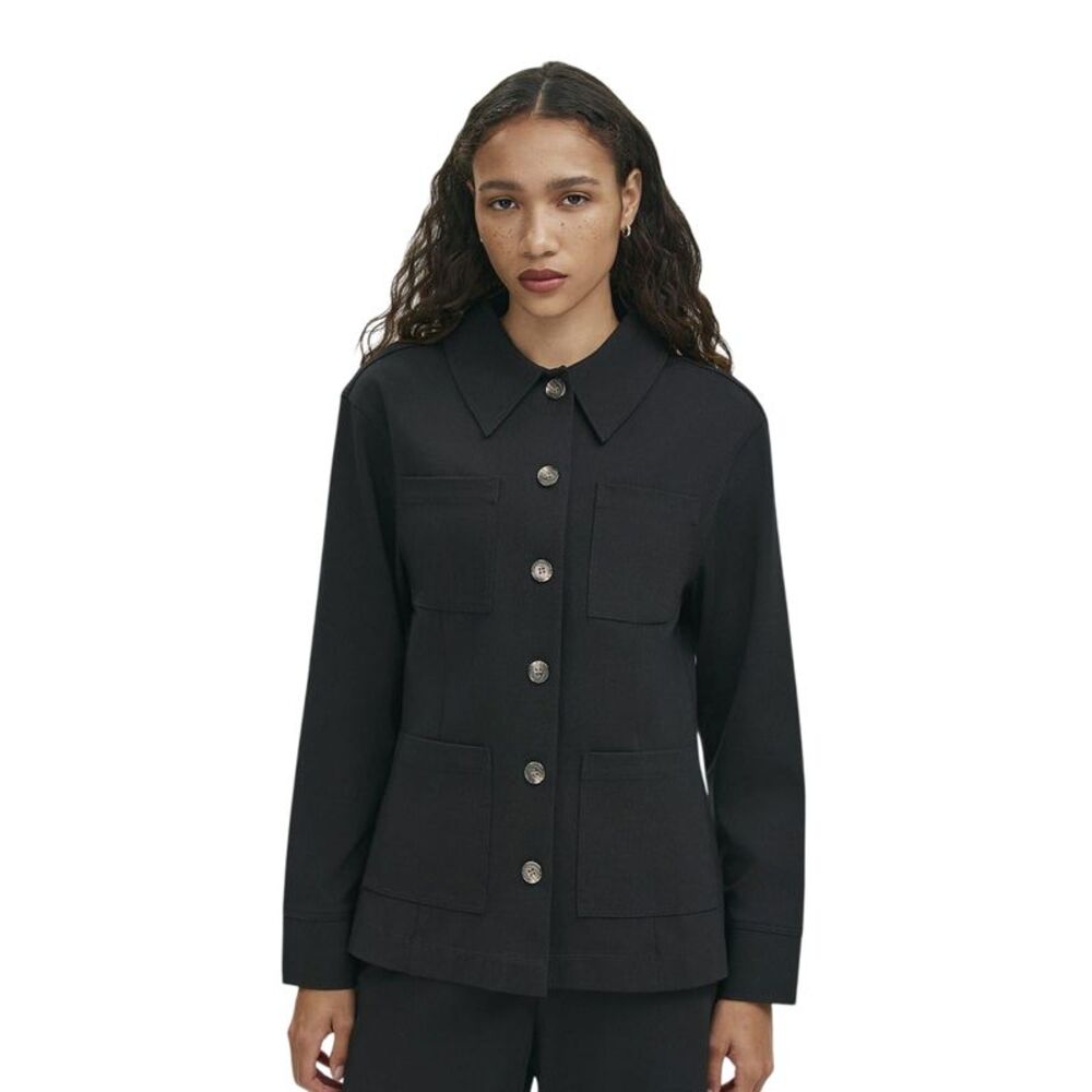 Finery Womens/Ladies Agness Overshirt / Black